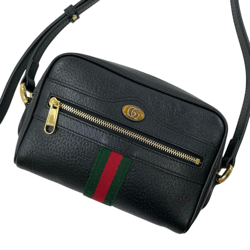 Gucci Ophidia Shoulder Bag Black